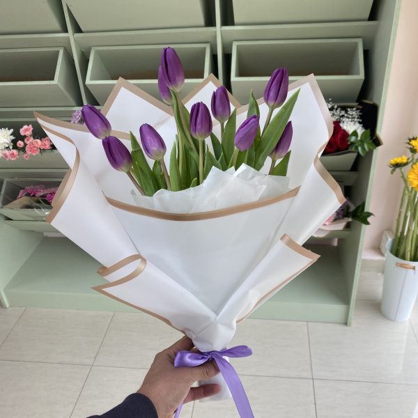 Ramo Tulipanes Morados