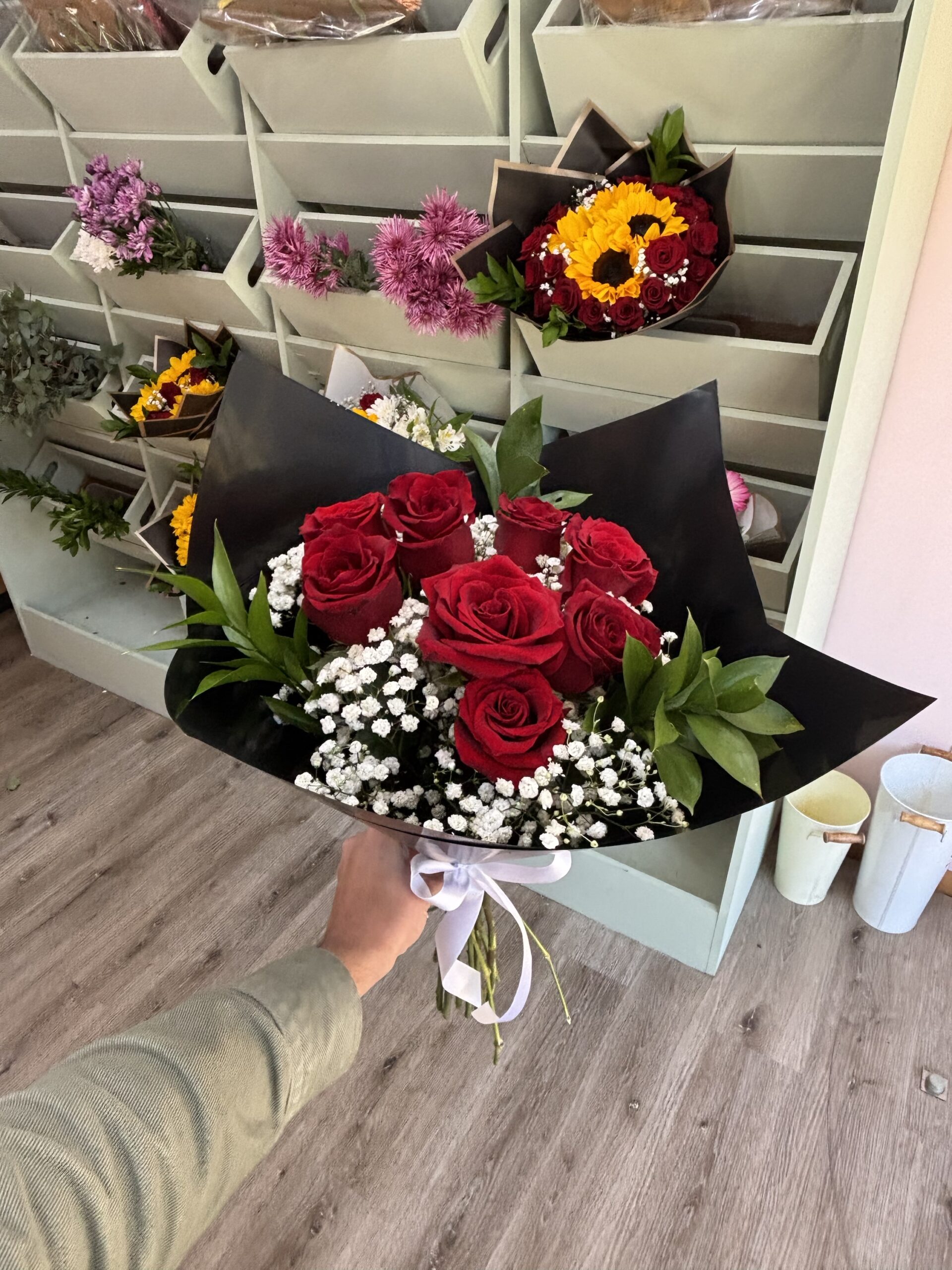 Bouquet Deluxe de Rosas Rojas - Imagen 3