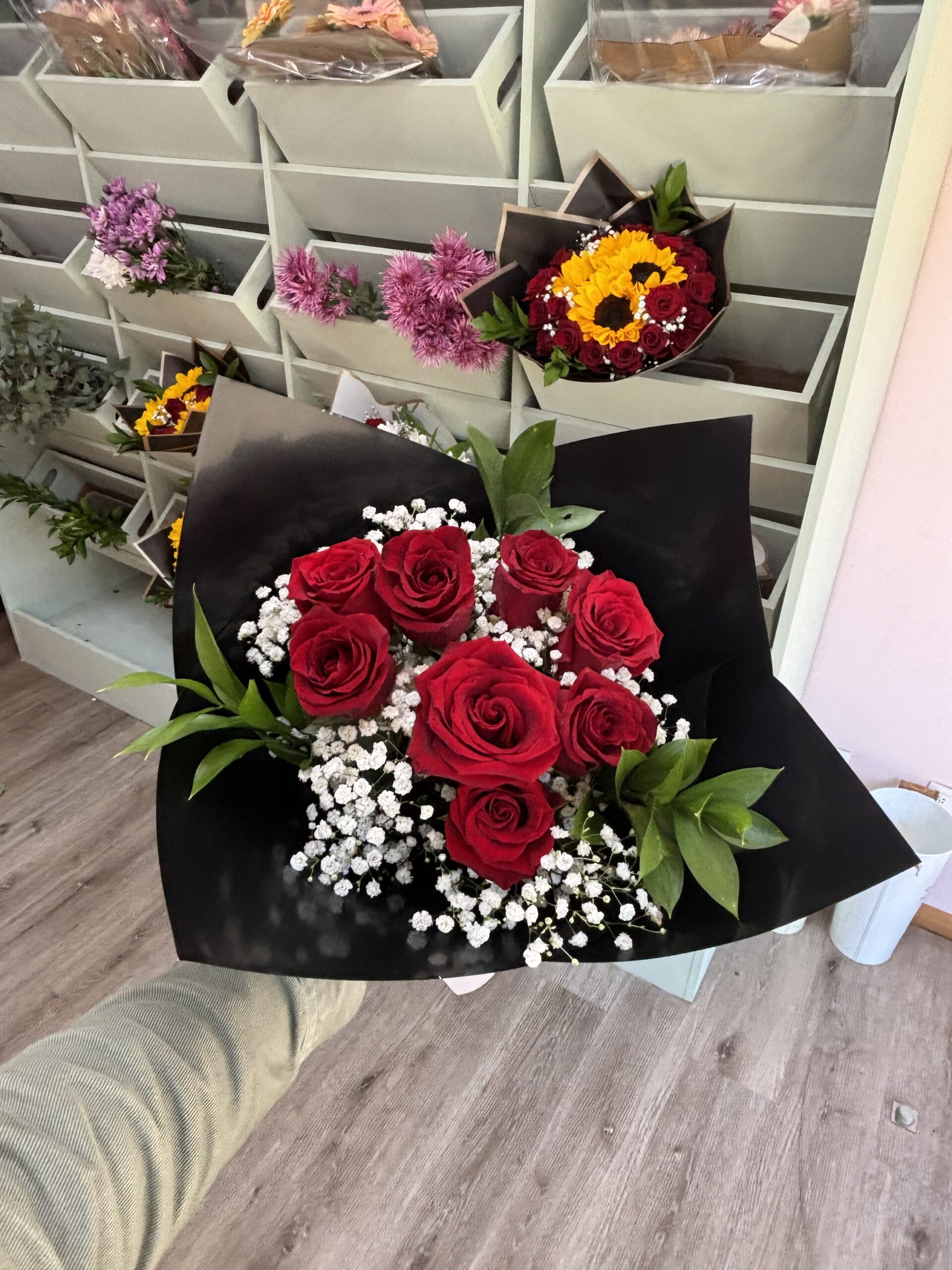 Bouquet Deluxe de Rosas Rojas - Imagen 2