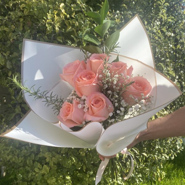 Bouquet Deluxe De Rosas Rosadas Tulip