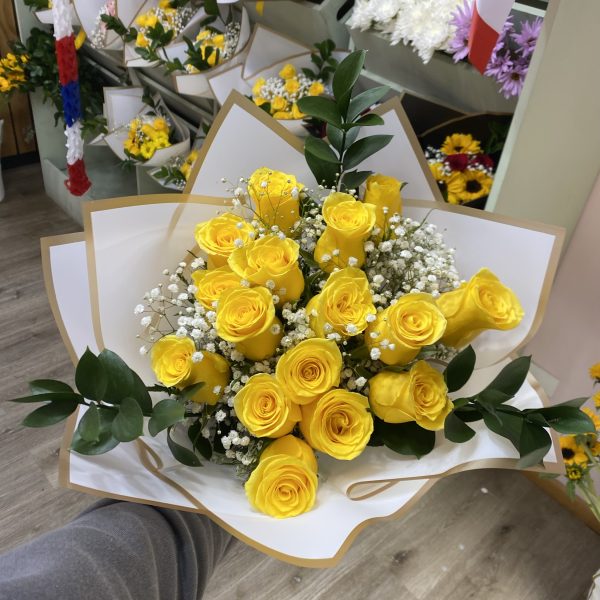 Bouquet Deluxe de Rosas Amarillas