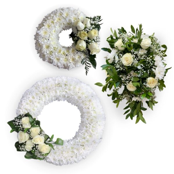 Pack de Condolencias – Homenaje Floral Completo