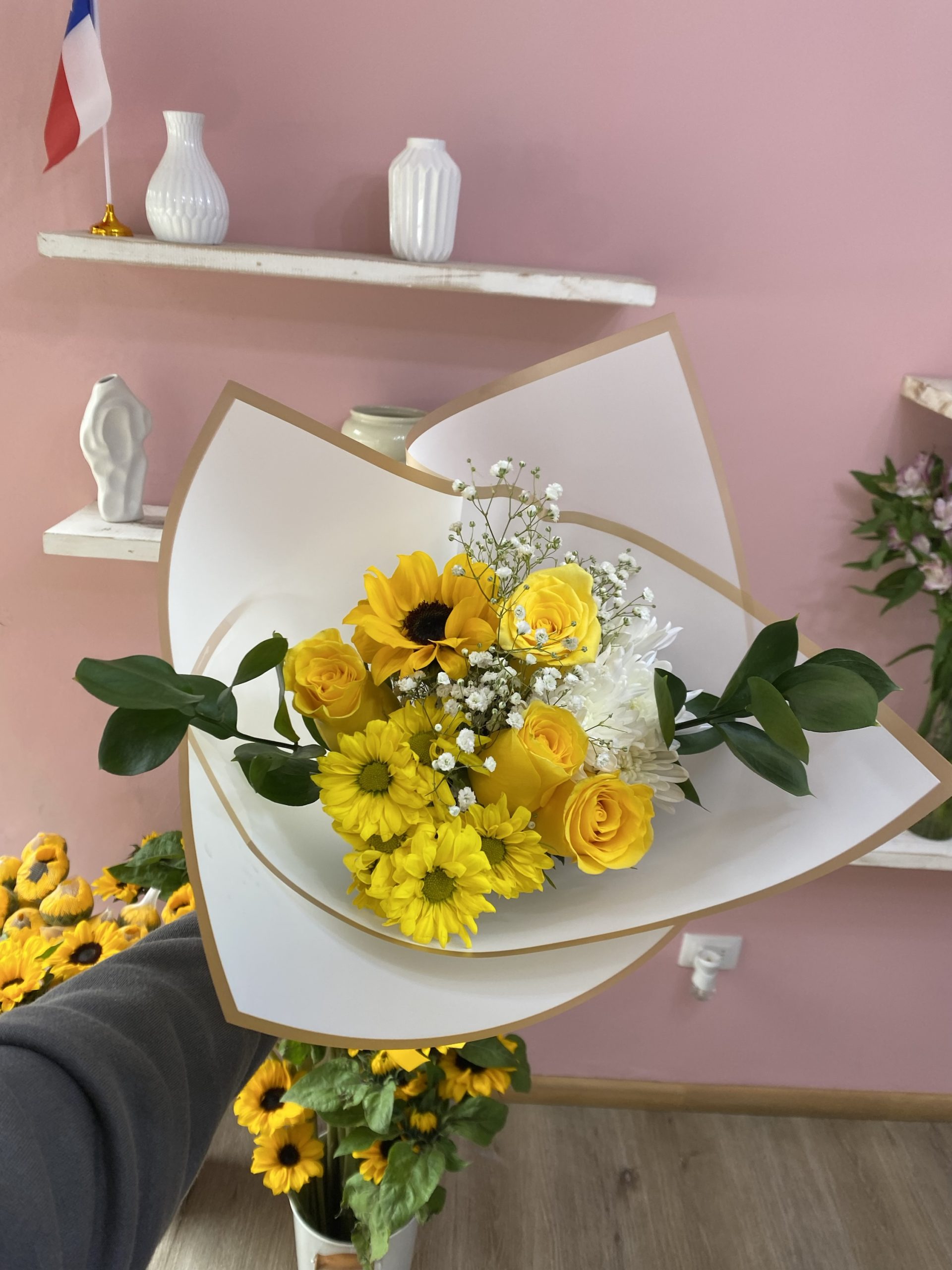 Ramo Flores Amarillas