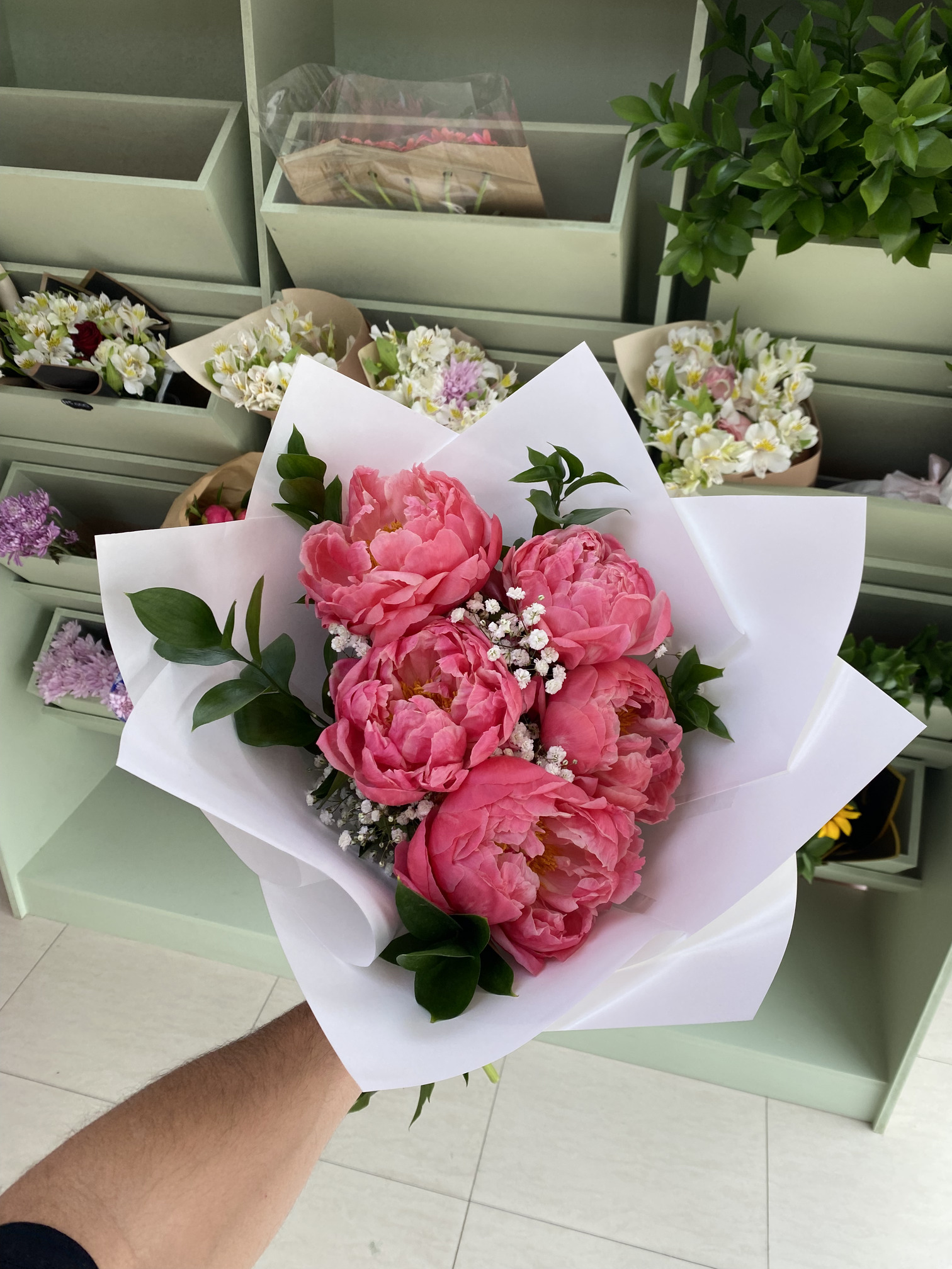 Bouquet de Peonías